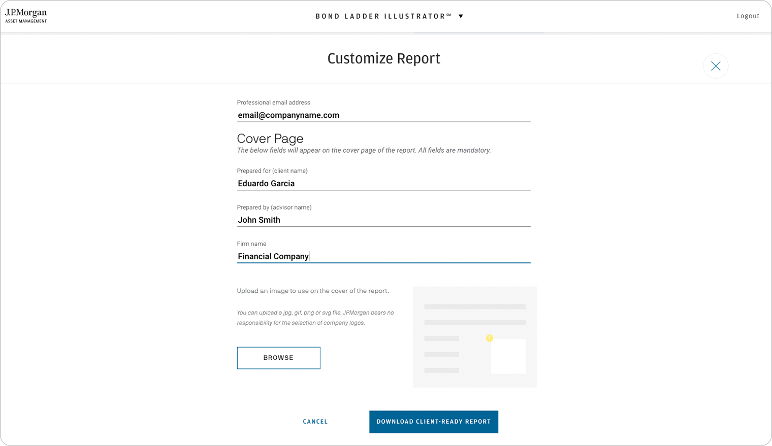 bond-ladder-customized-report